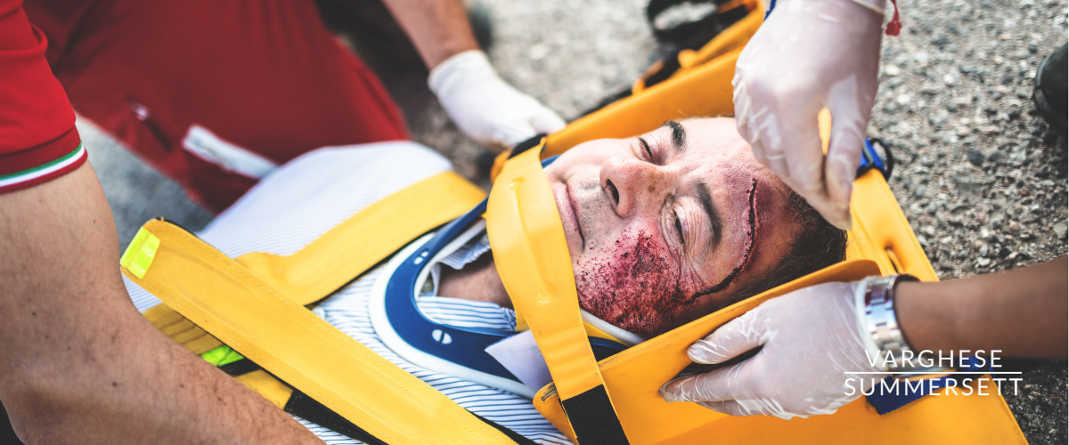 Traumatic Brain Injury (TBI) resulting from car accident
