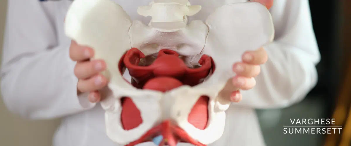 Pelvic injuries from impact of cars