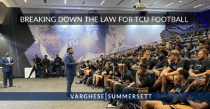 Breaking Down the Law For TCU Football