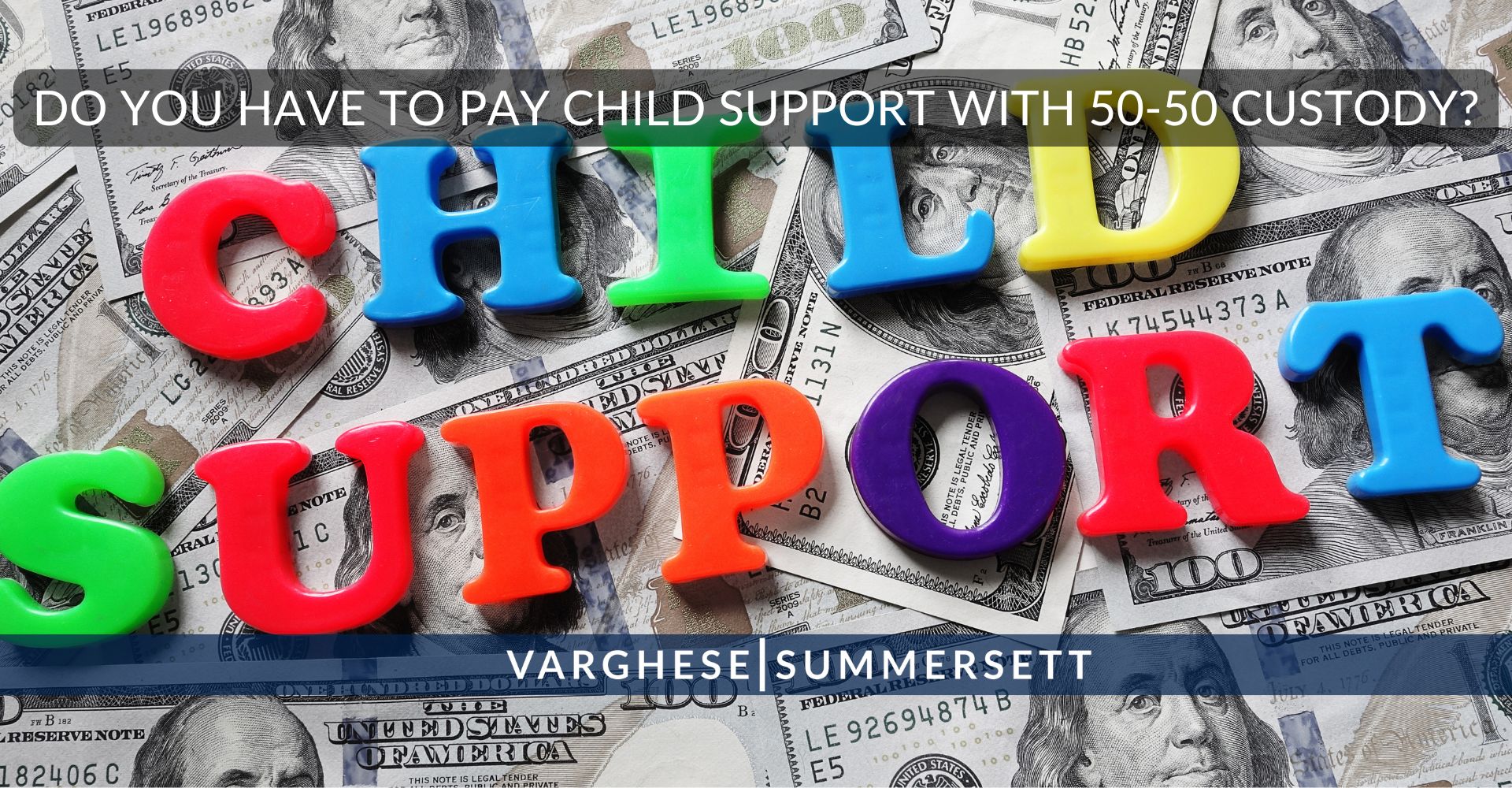 Child Support with 50/50 Custody