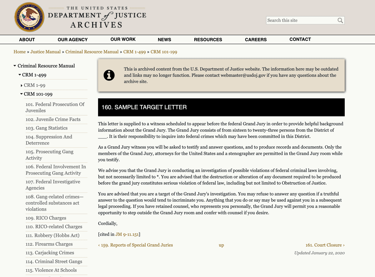 DOJ-Guidance-for-a-Target-Letter_new DOJ-Guidance-for-a-Target-Letter_new