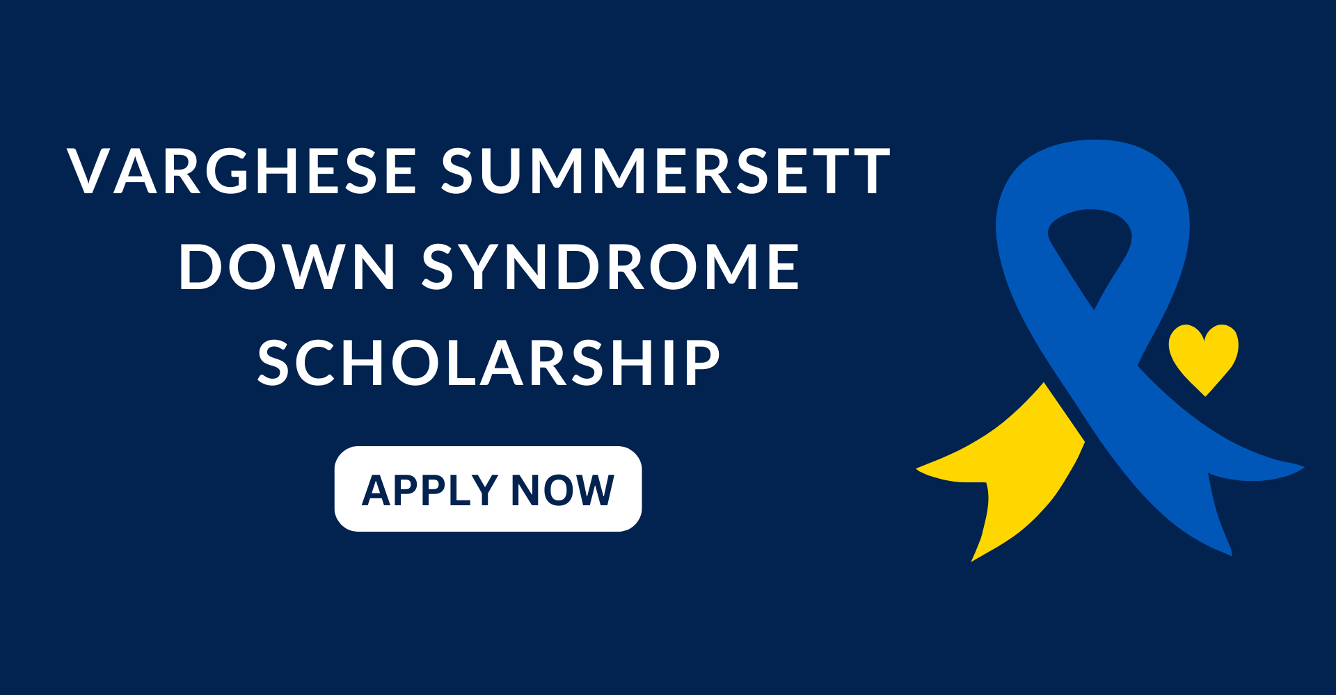 Varghese Summersett Down Syndrom Scholarship