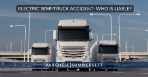 Electric Semi Truck Accidents: Who Is Liable?