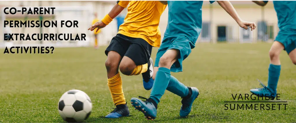What involvement do I have in choosing my child’s sports?