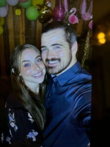 Chelsea Cook and Evan Ranallo