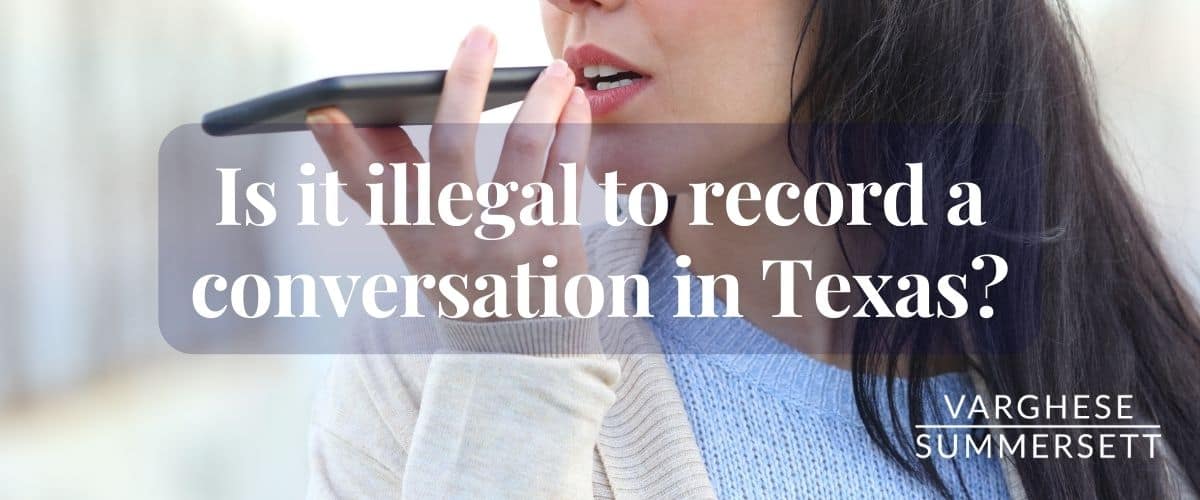 can you record a conversation?