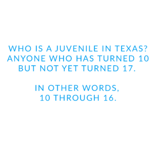 Who is a juvenile