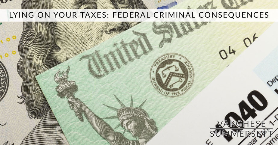 LYING ON YOUR TAXES