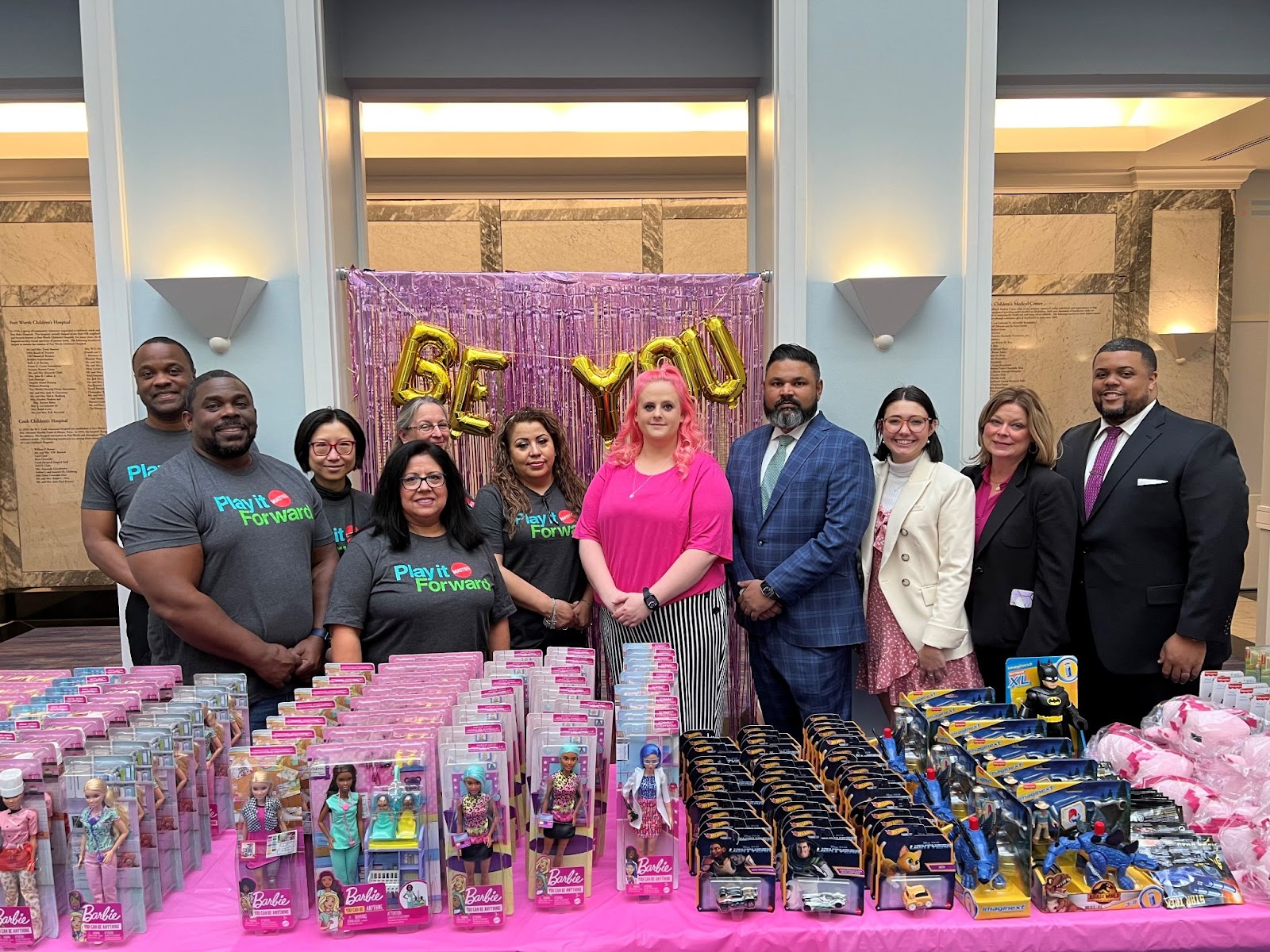 Maitlyn with her legal team and Mattel