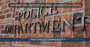 Mandatory Reporting Requirements