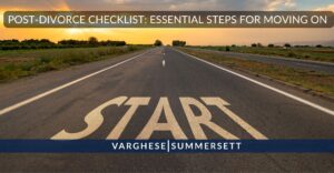 Post Divorce Checklist