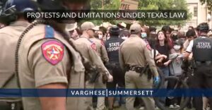 Protestas en Texas