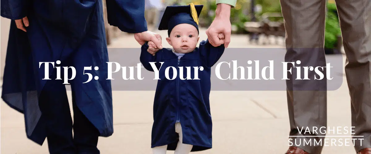 putting kids first in divorce