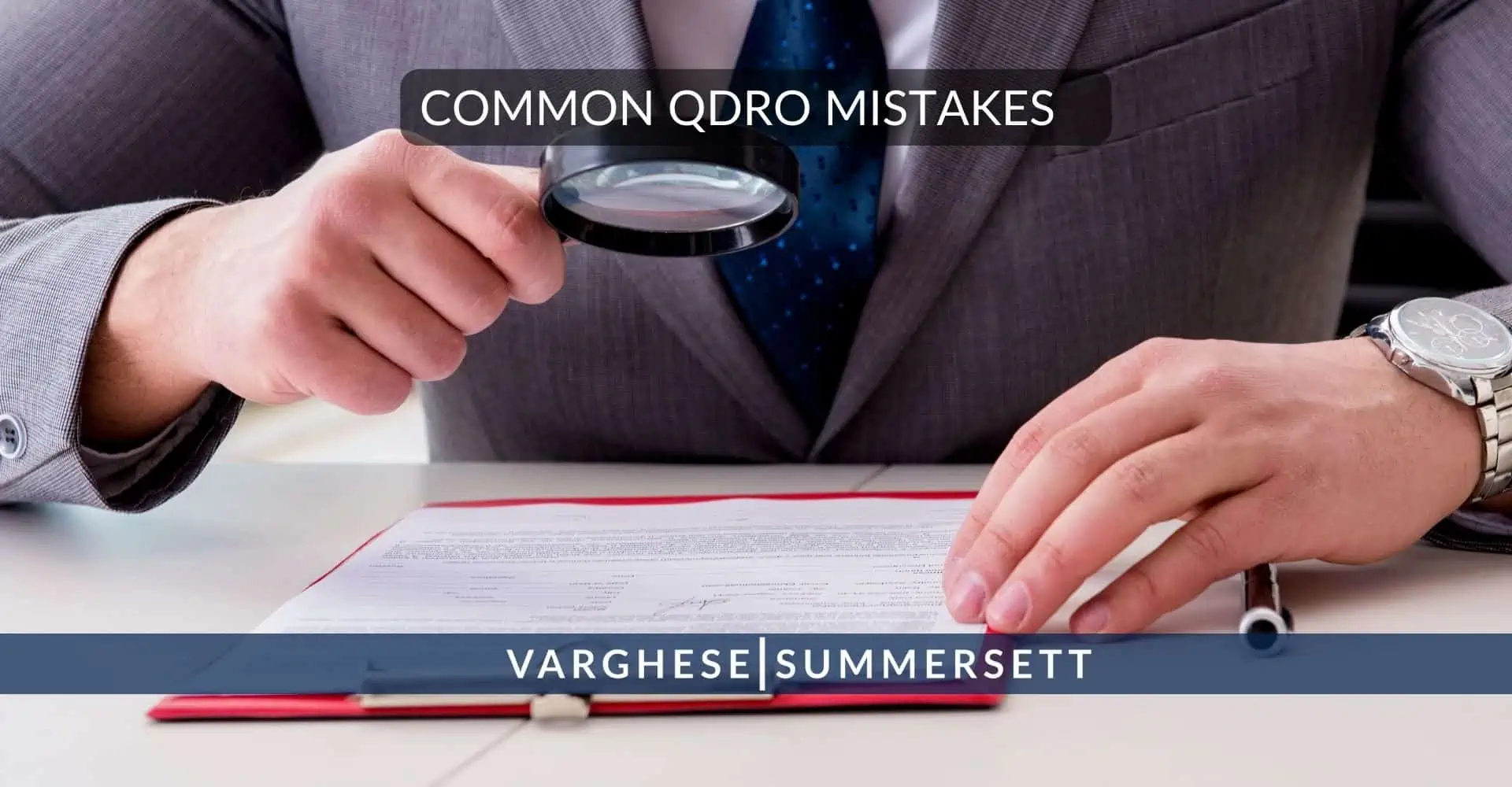 QDRO Mistakes