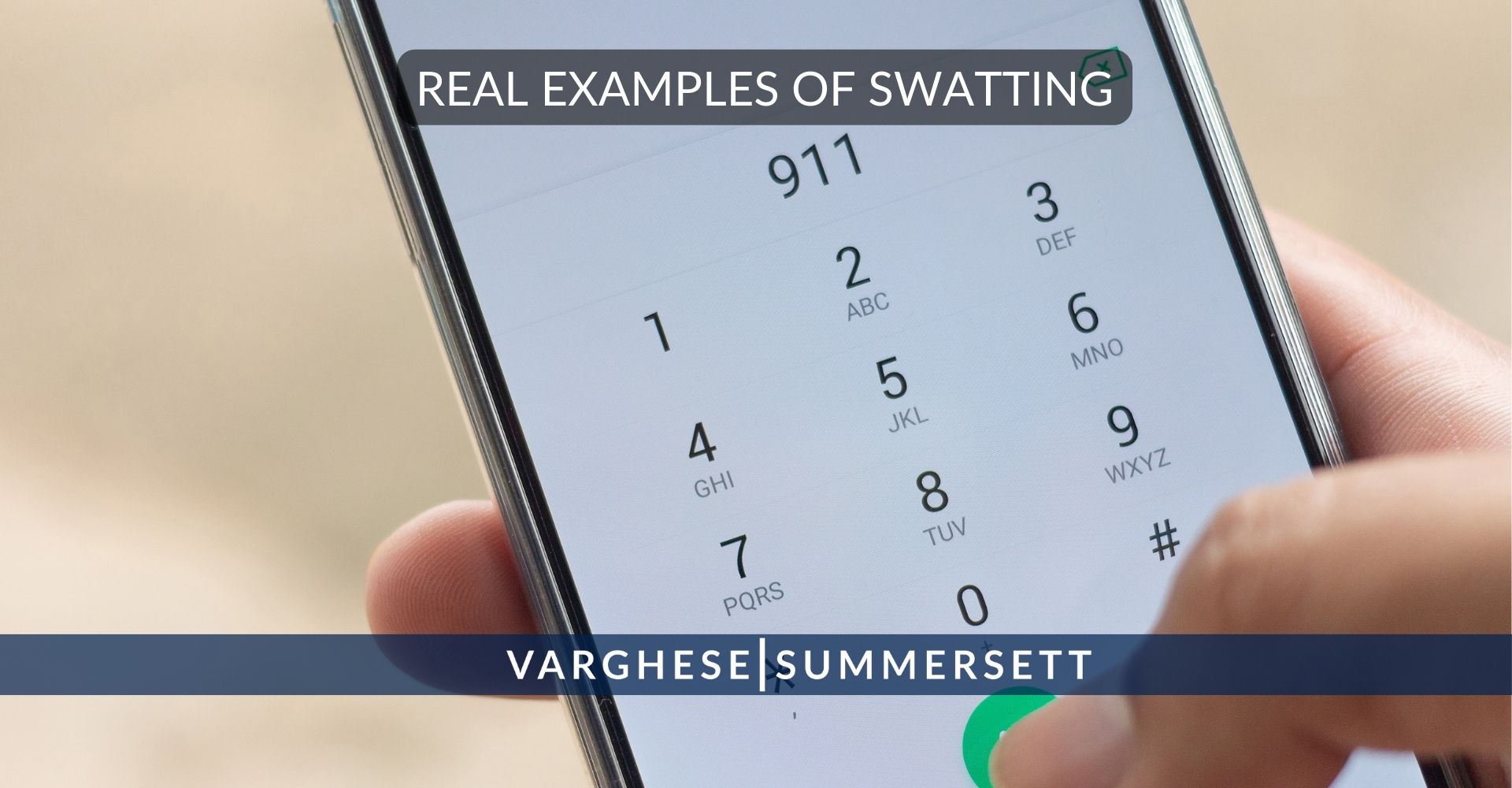 Real Examples of Swatting