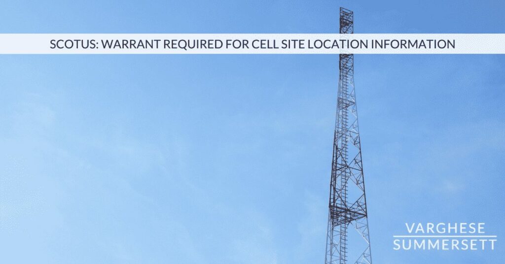 SCOTUS cell phone location
