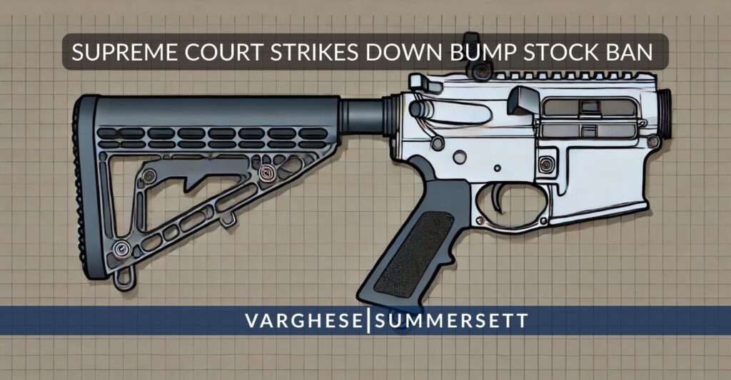 Supreme Court Bump Stock