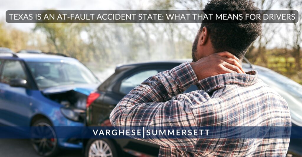 Texas is an at-fault accident state