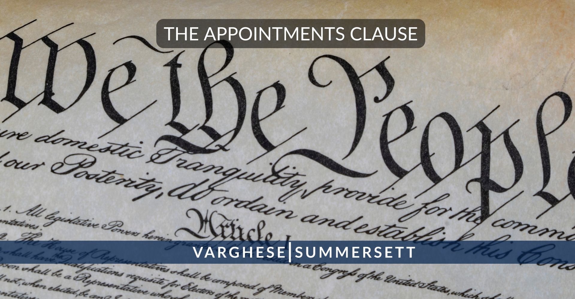 The Appointments Clause