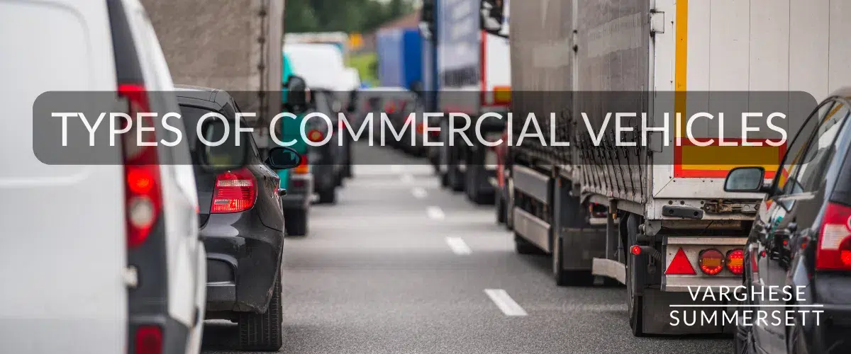 Types of commercial vehicles