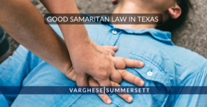 Good Samaritan Law in Texas
