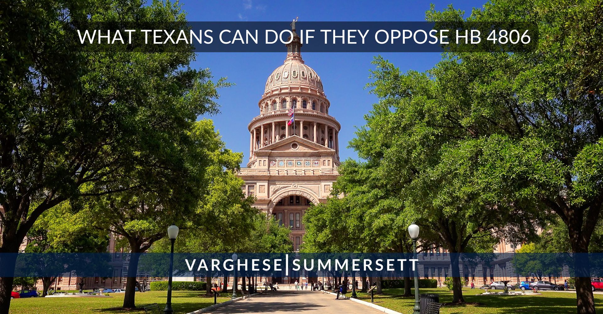 What Texans Can Do if the Oppose HB 4806