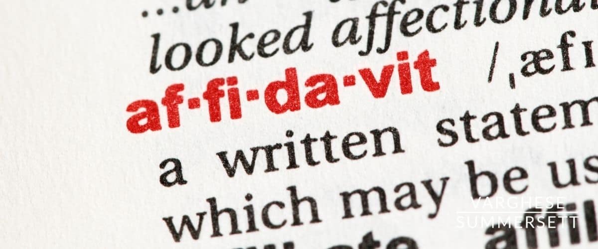 affidavit-of-nonprosecution-has-limited-weight-in-Texas