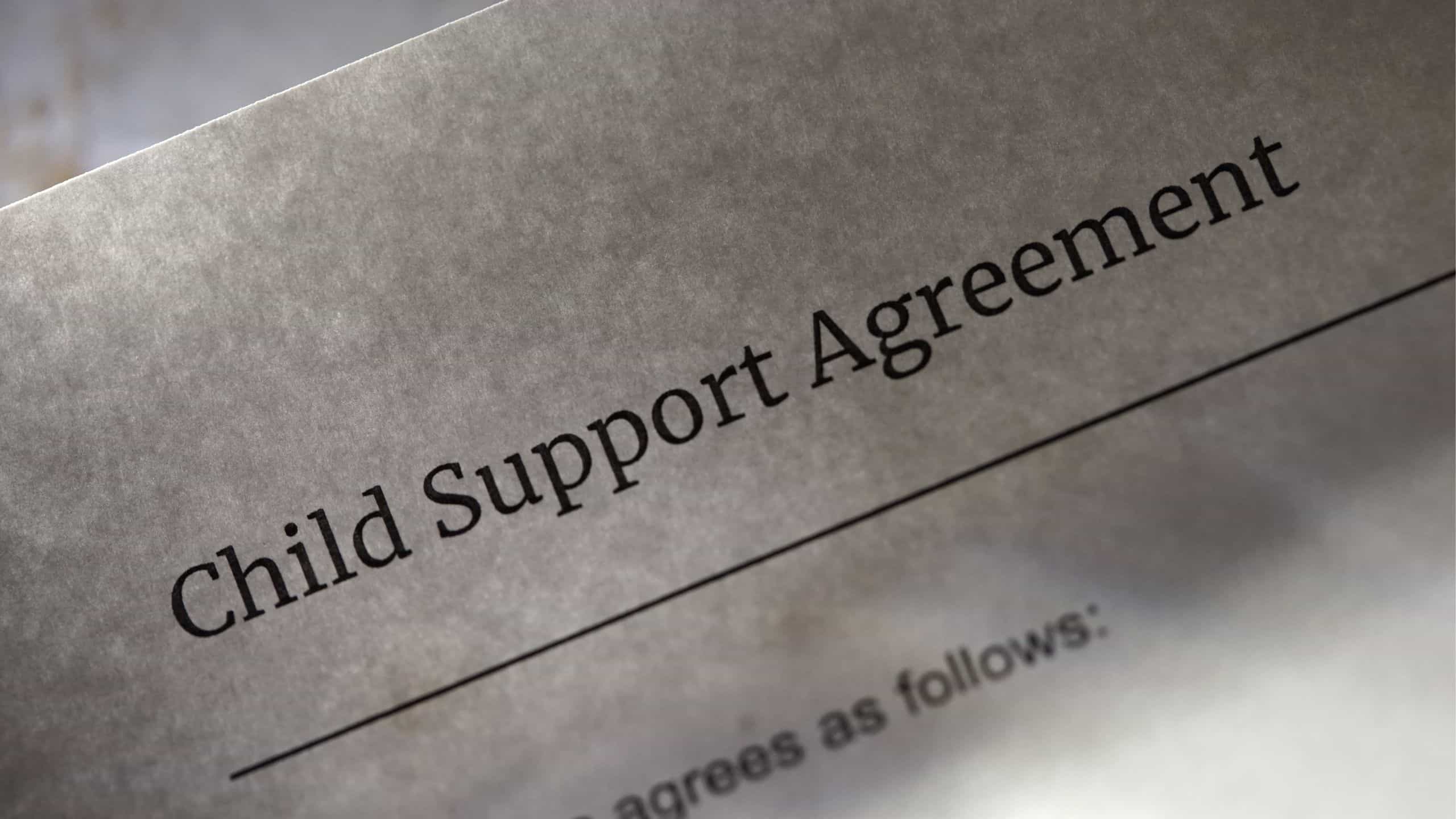 child support agreement