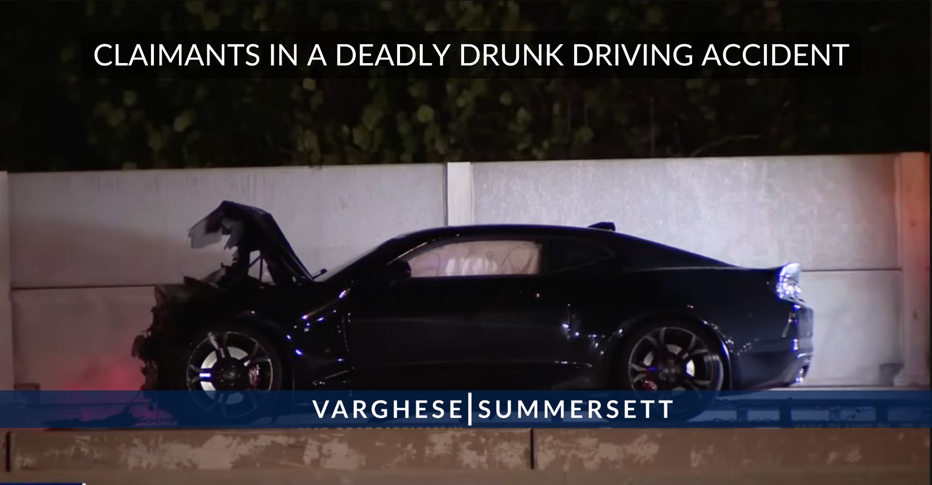 claimants in drunk driving accident
