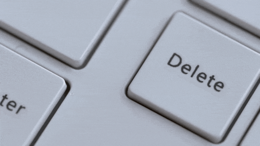 deleting messages a precursor to divorce?