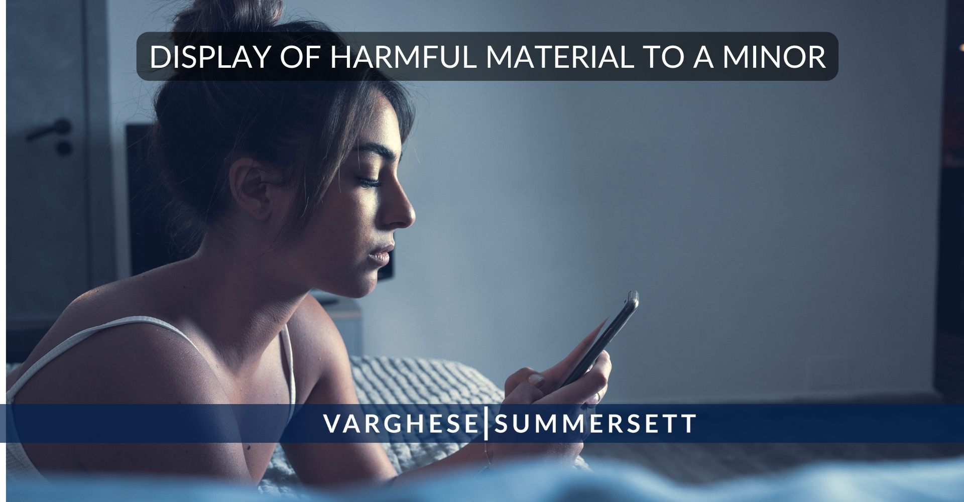 display of harmful material to a minor