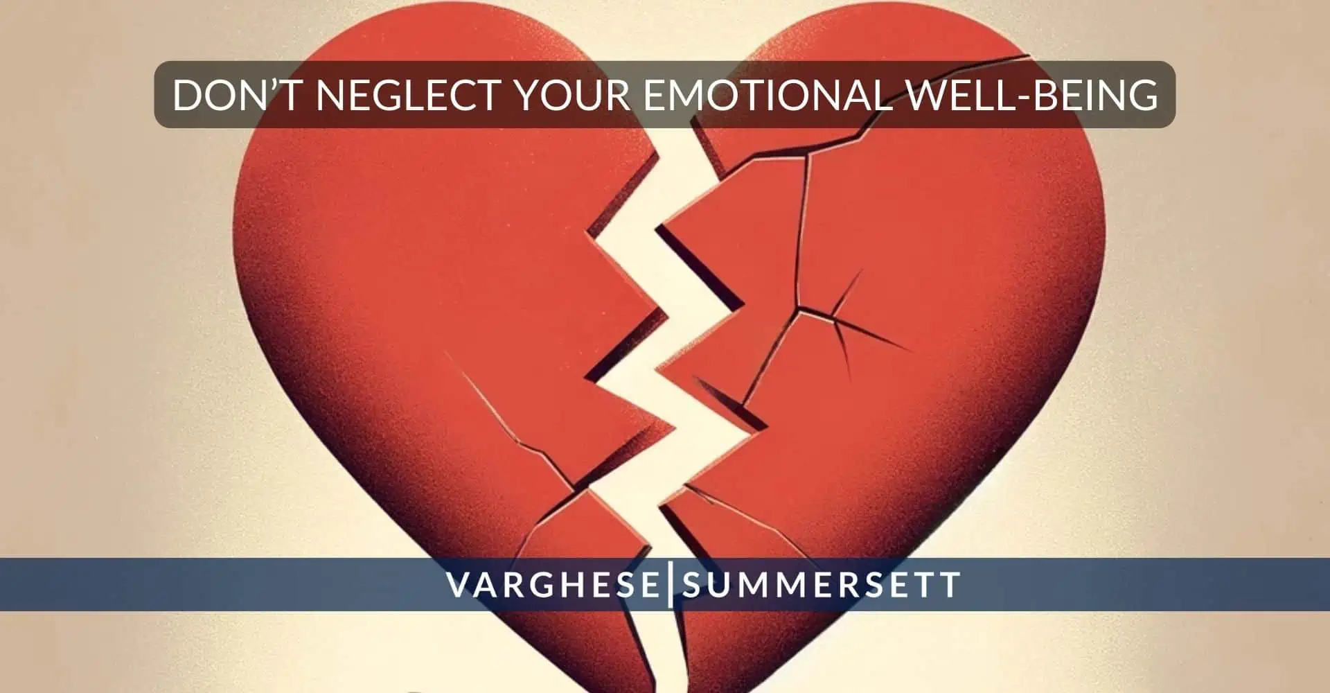 dont neglect your emotional well being