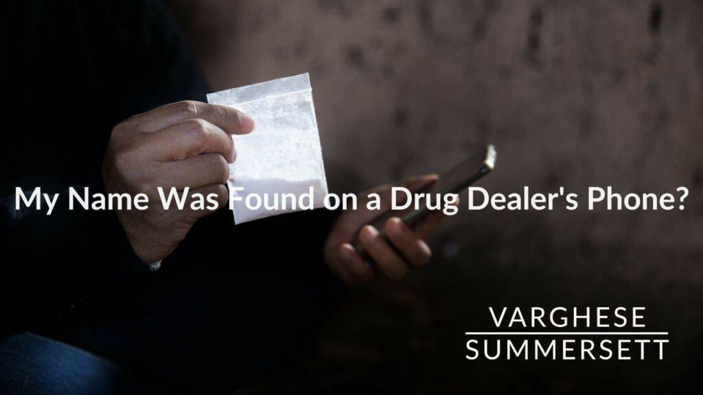 Name In A Drug Dealer’s Phone