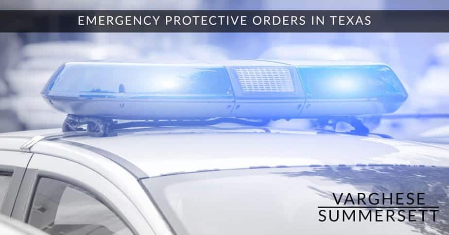 emergency protective orders in Texas emergency protective orders in Texas