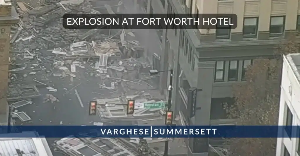 Fort Worth Hotel Explosion