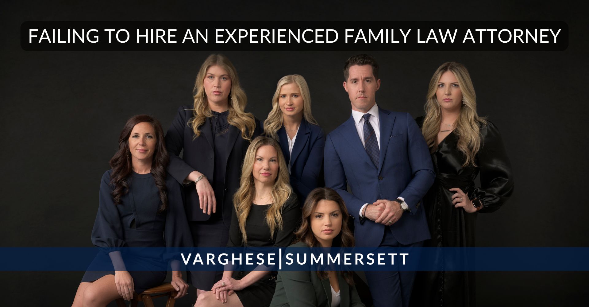 failng to hire an experienced family law attorney
