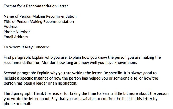 format for a character letter to the judge