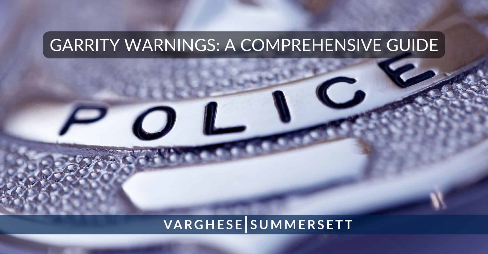 garrity warnings a comprehensive guide