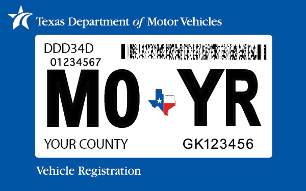generic registration sticker | Varghese Summersett Texas moved to a one-sticker system