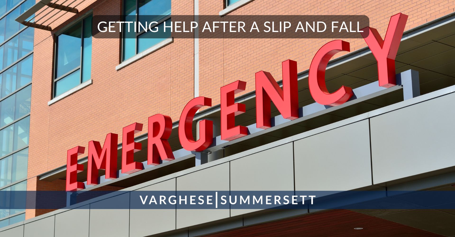 getting help after a slip and fall