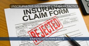 insurance company tactics