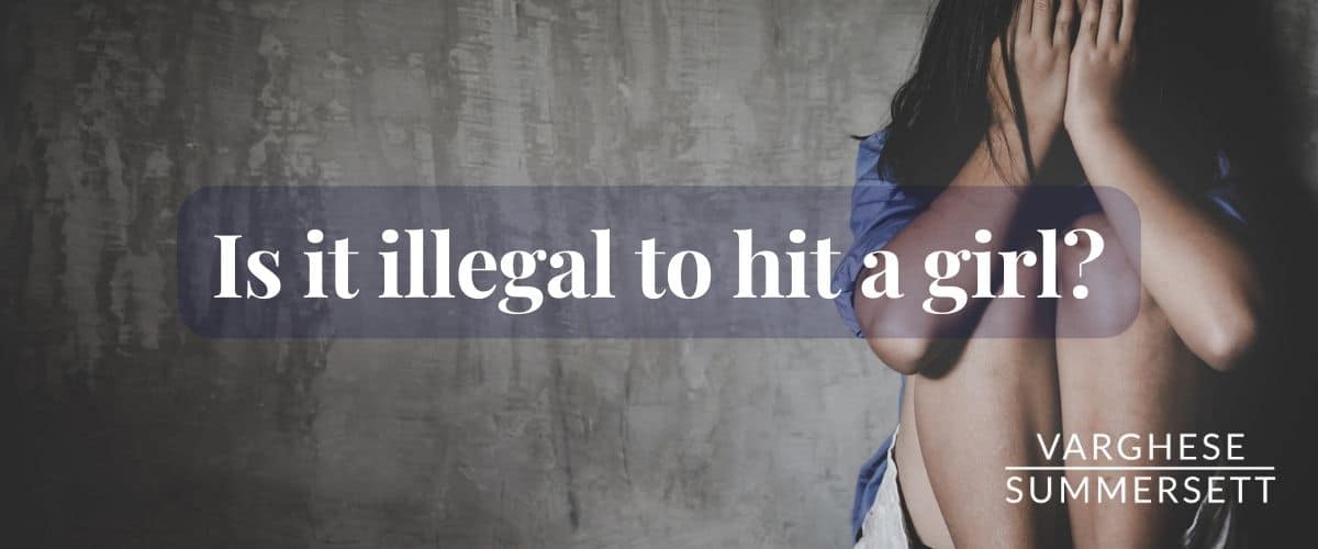 is it illegal to punch a girl