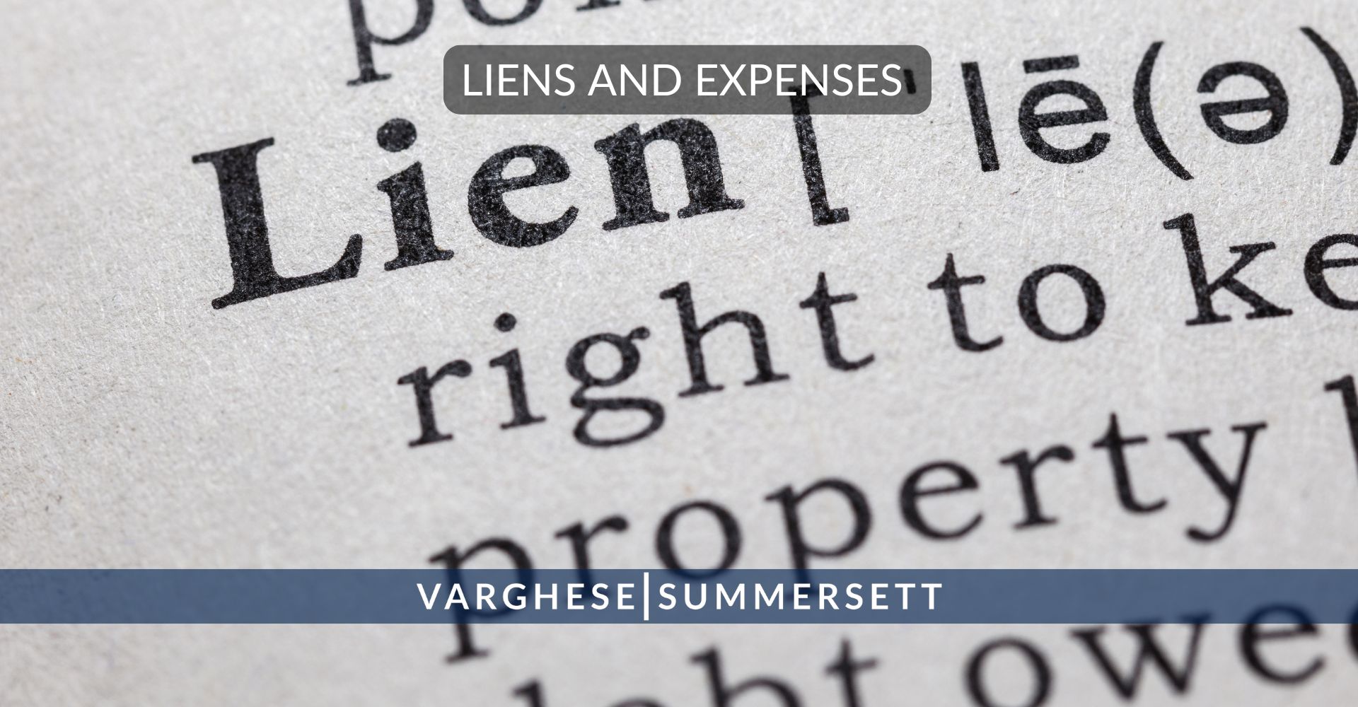 Understanding Attorney Liens and Case Expenses