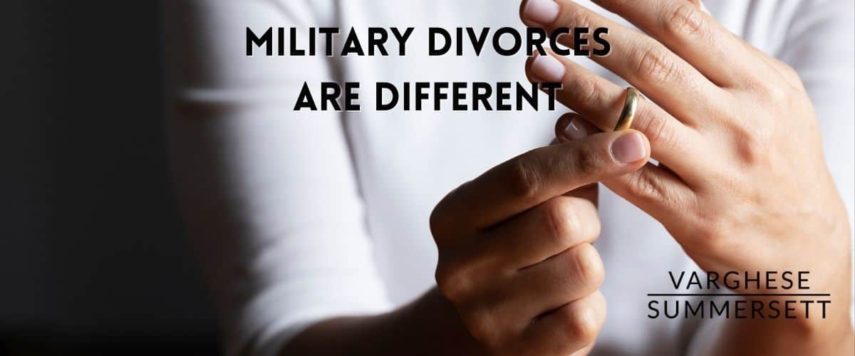 military divorce