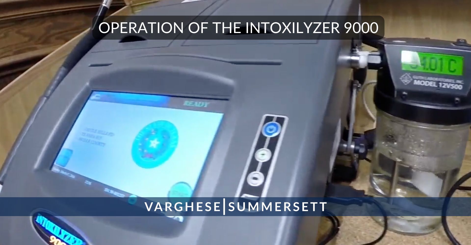 operation of the intoxilyzer 9000