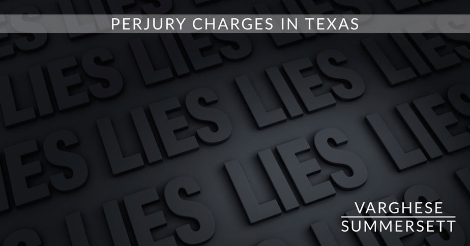 perjury in texas