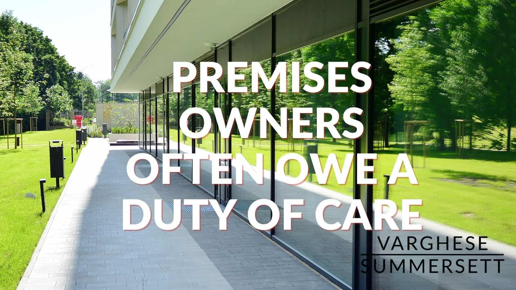 premises liability texas