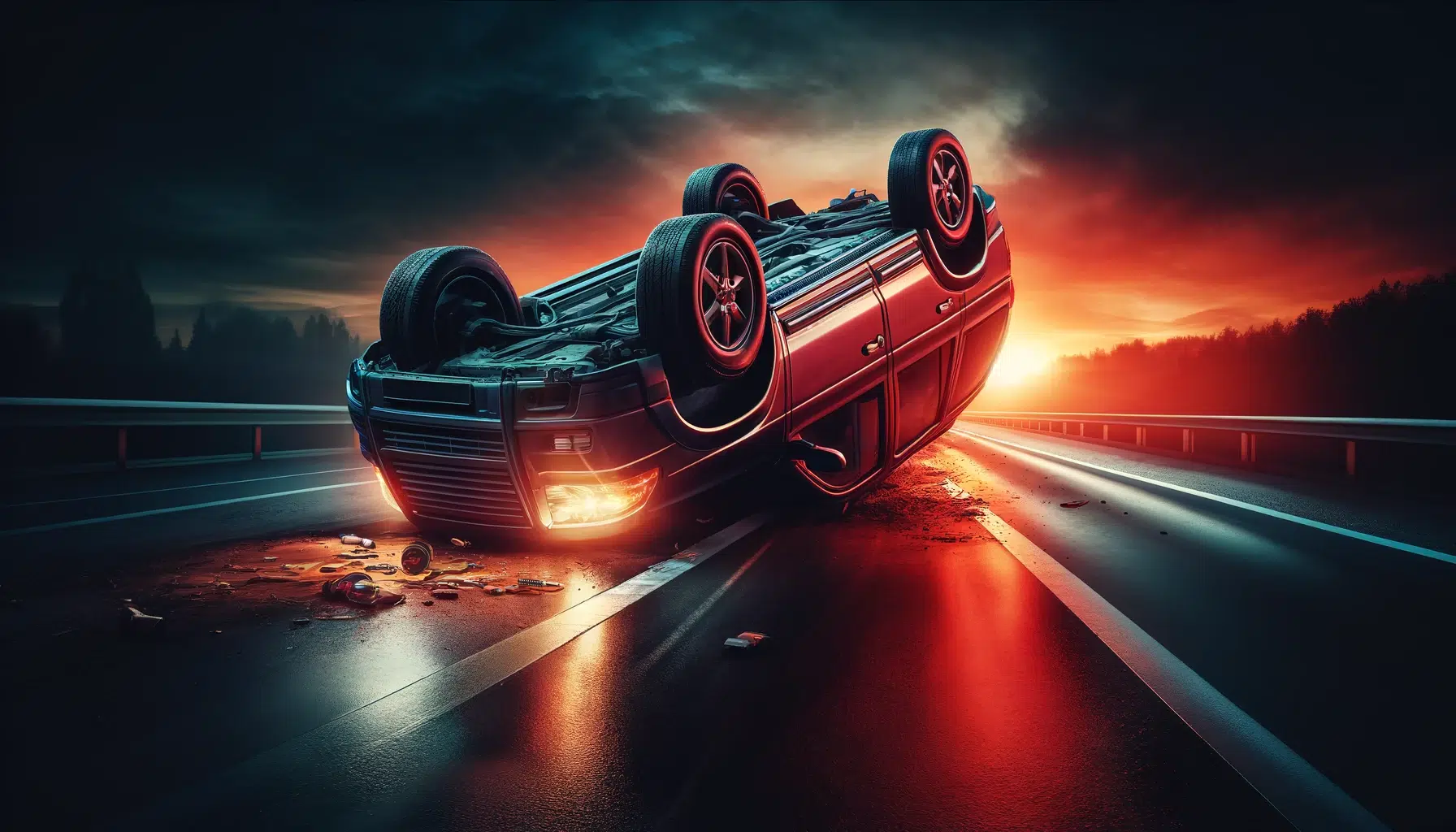 rollover accident