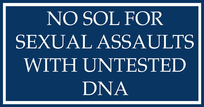no SOL in sexual assault cases