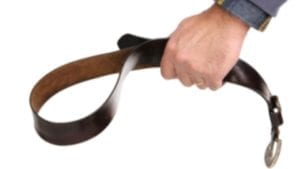 illegal to spank a child in Texas